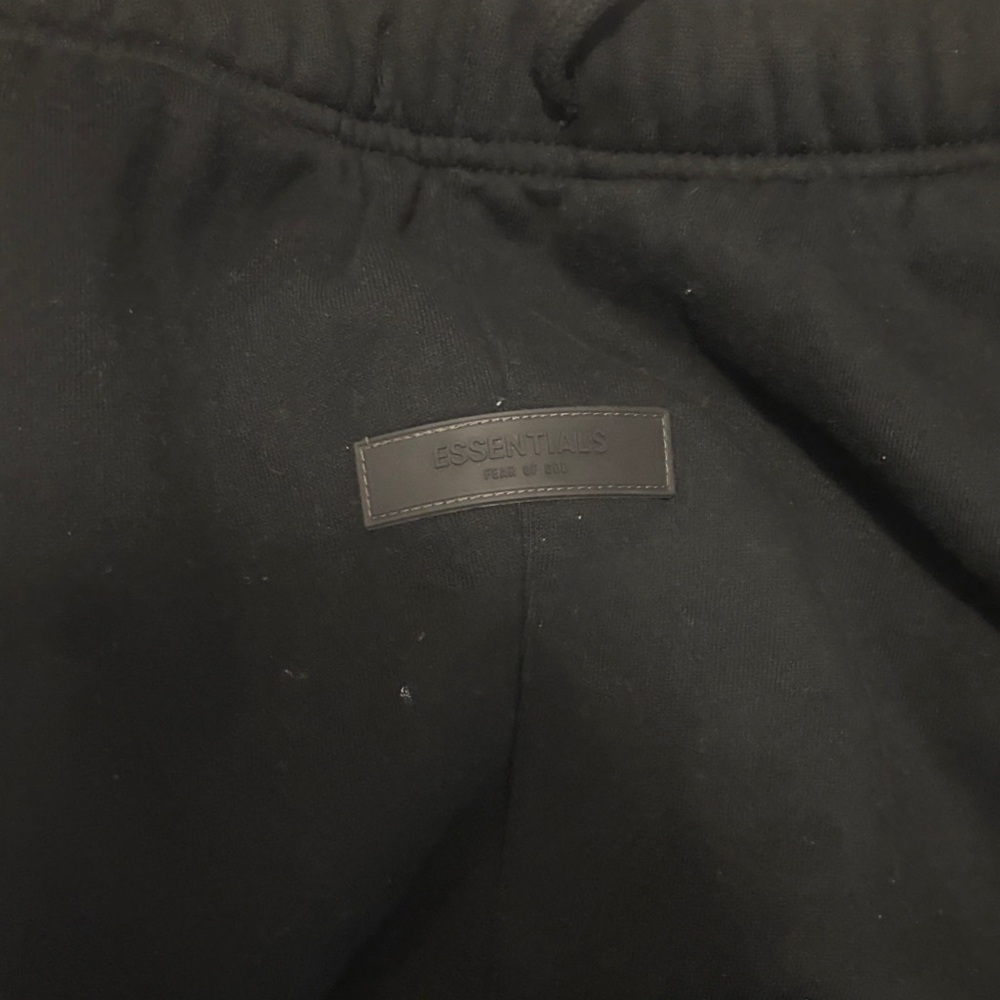 Essentials Jet Black Lounge Pants